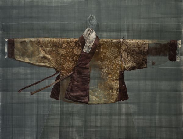 Torn Hanbok, Oil, 170 x 130 cm