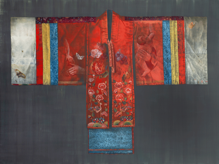 Gemini, Oil, 200 x 150 cm