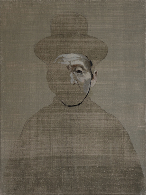 Ur-Großvater, Oil, 30 x 40 cm