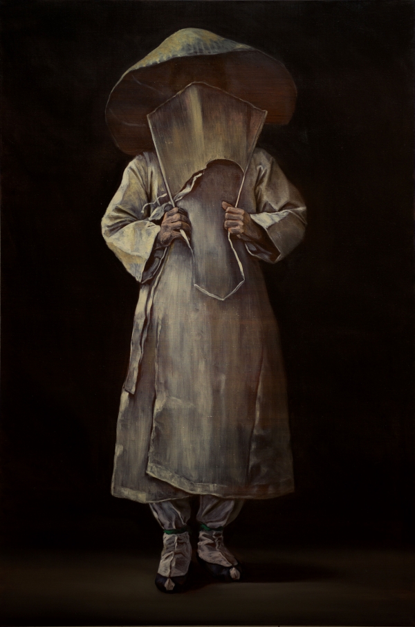 The mourner, Oil, 110 x 150 cm