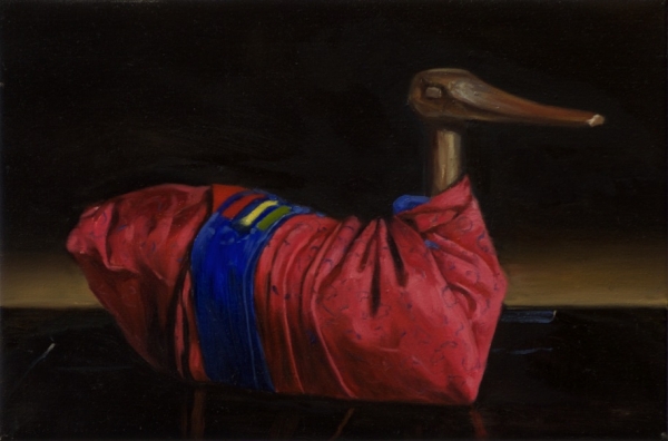 Wedding duck, Oil, 45 x 30 cm