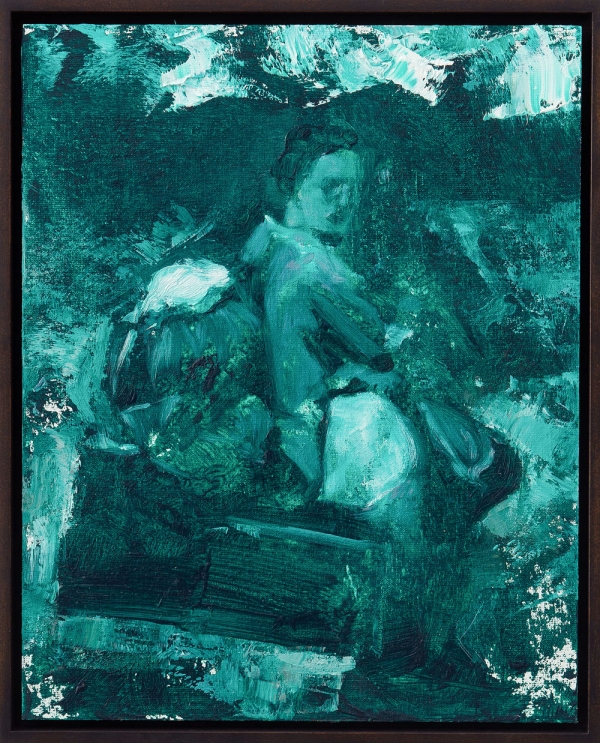 The Wanderer, Oil, 26 x 32 cm